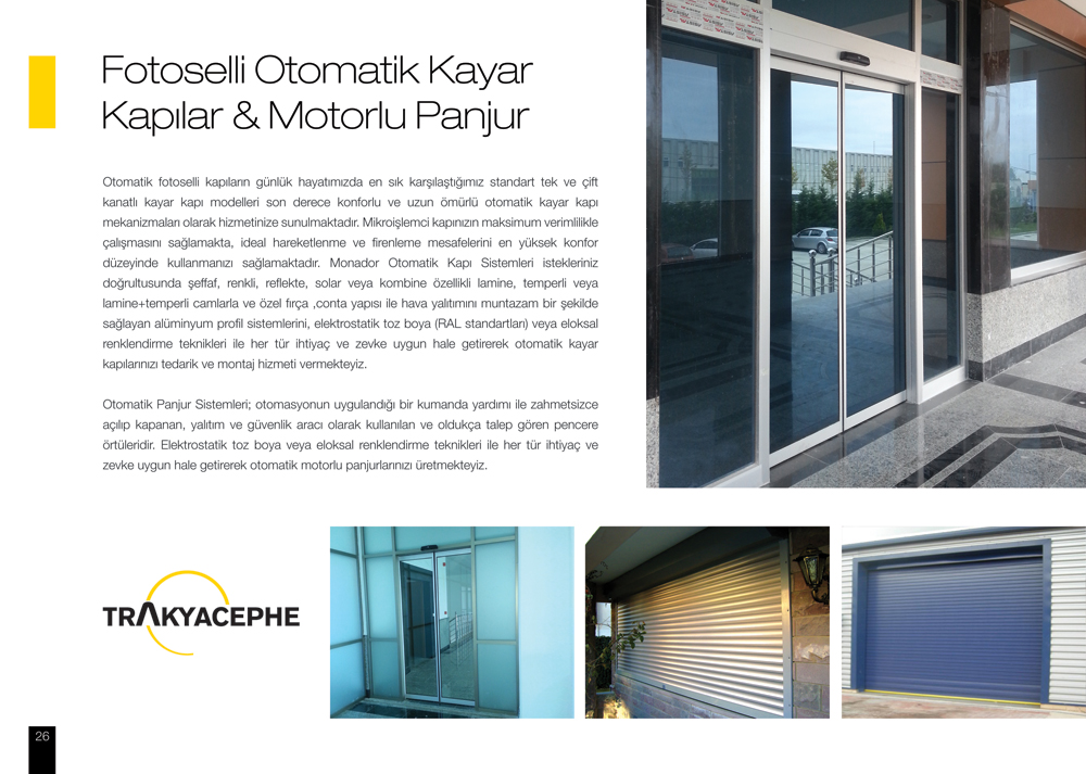 Fotoselli Kapı Panjur Sistemleri